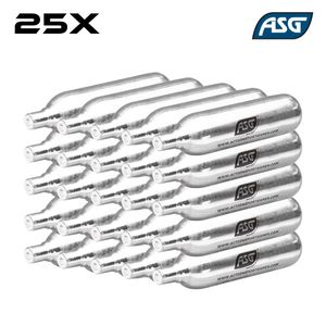 25 Cilindros Co2 12g ASG Ultrair Airsoft e Airgun