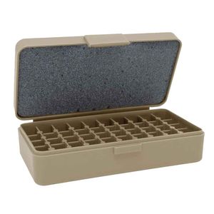 Caixa de Munição Bélica Militar .40 .380 e 9mm Coyote