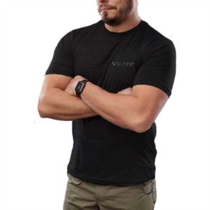 Camiseta Manga Curta UV Preto Dry Fit Vento