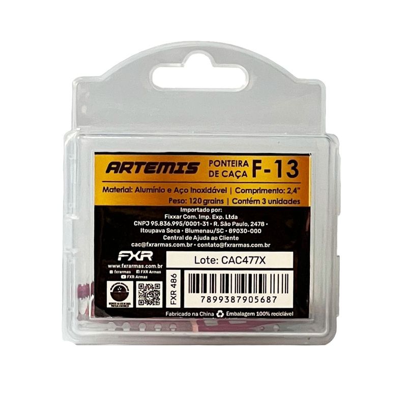 ponteira-de-seta-artemis-f-13-unidades