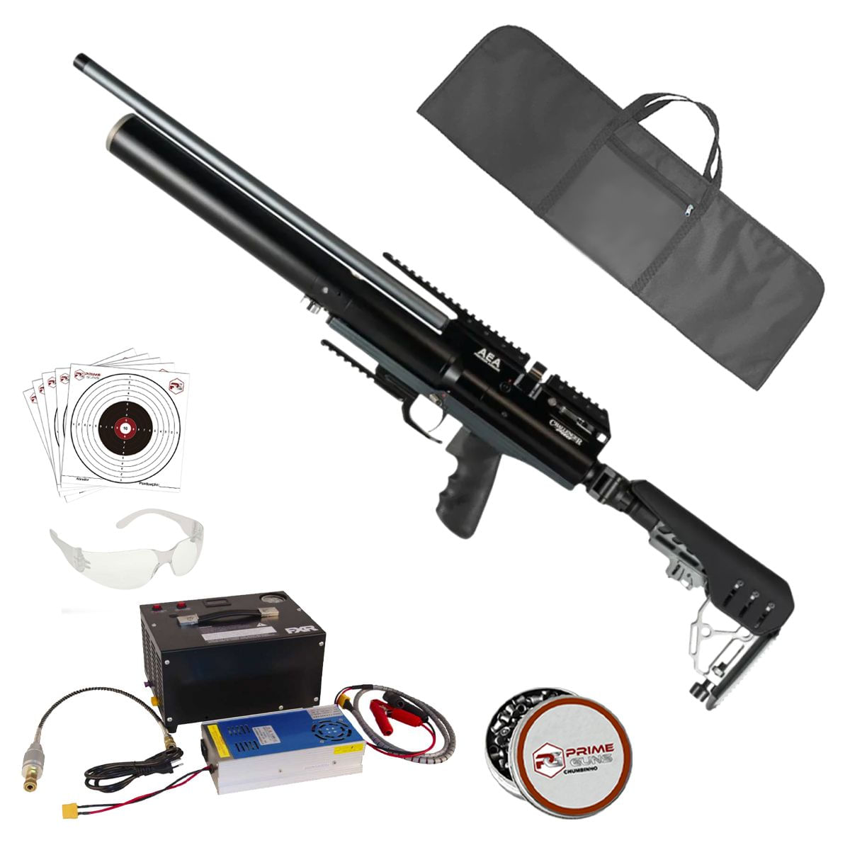 Carabina PCP AEA Challenger PRO 5,5mm + Compressor