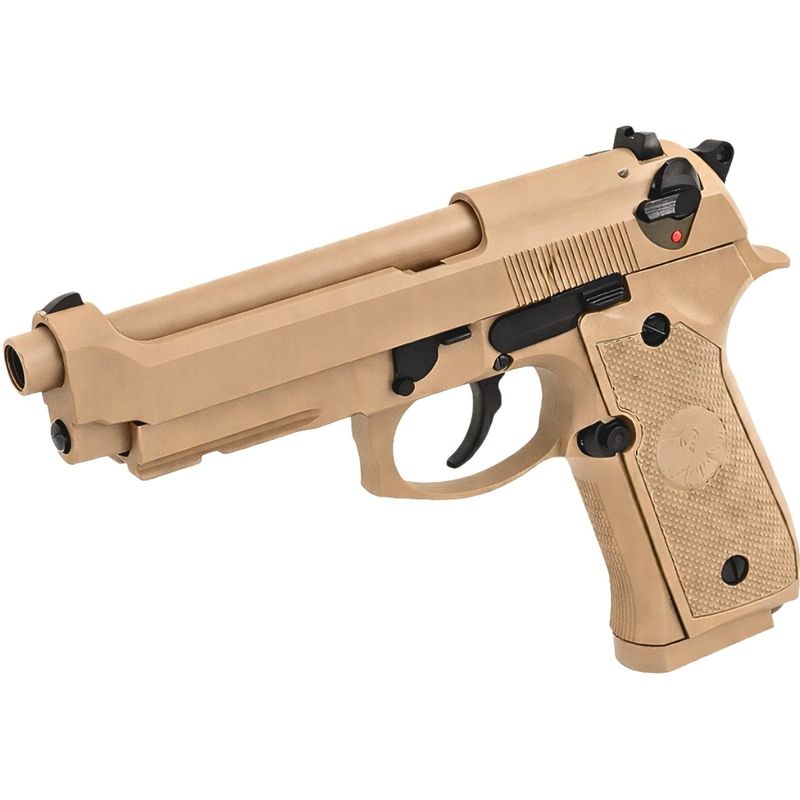 pistola-rossi-m92-tan-airgun-blowback-metal-co2-4-5mm-coldre