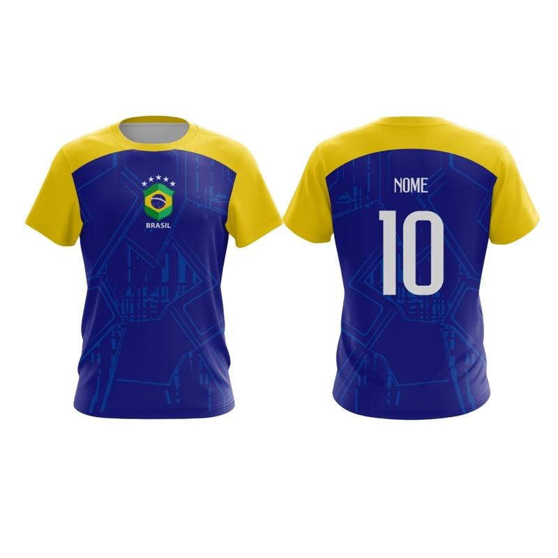 camisa-brasil-azul-amarelo-brasao-no-peito-dry-fit-p