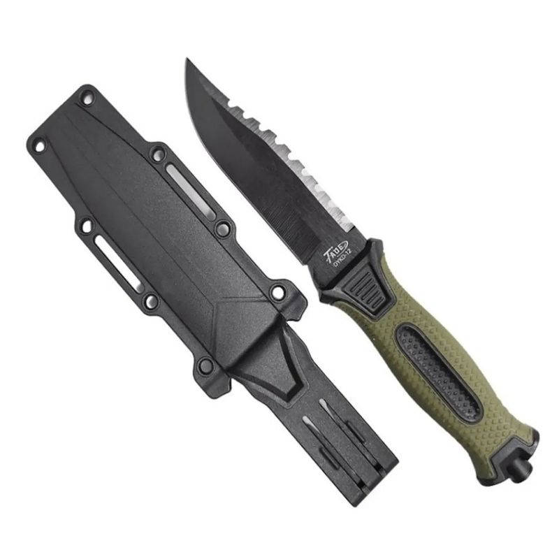 faca-tatica-survival-com-bainha-kydex-lamina-preta-cabo-emborrachado