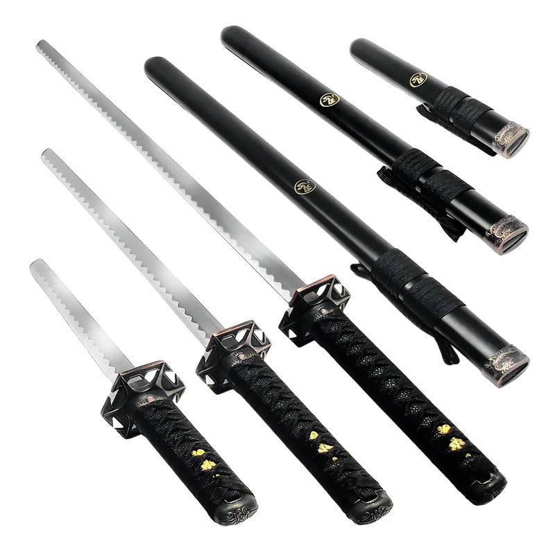 katana-LX9612-detalhe-de-dragao-com-3-espadas-colecionaveis-ninjato-rokaku