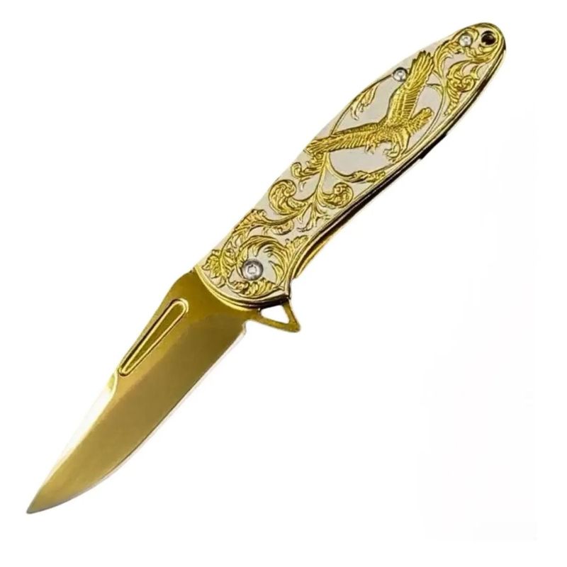 canivete-inox-dourado-com-detalhe-em-águia-e-clip