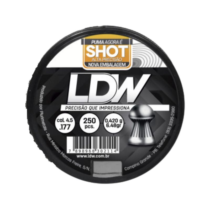 chumbinho-ldw-shot-diabolo-4.5mm-177-250un