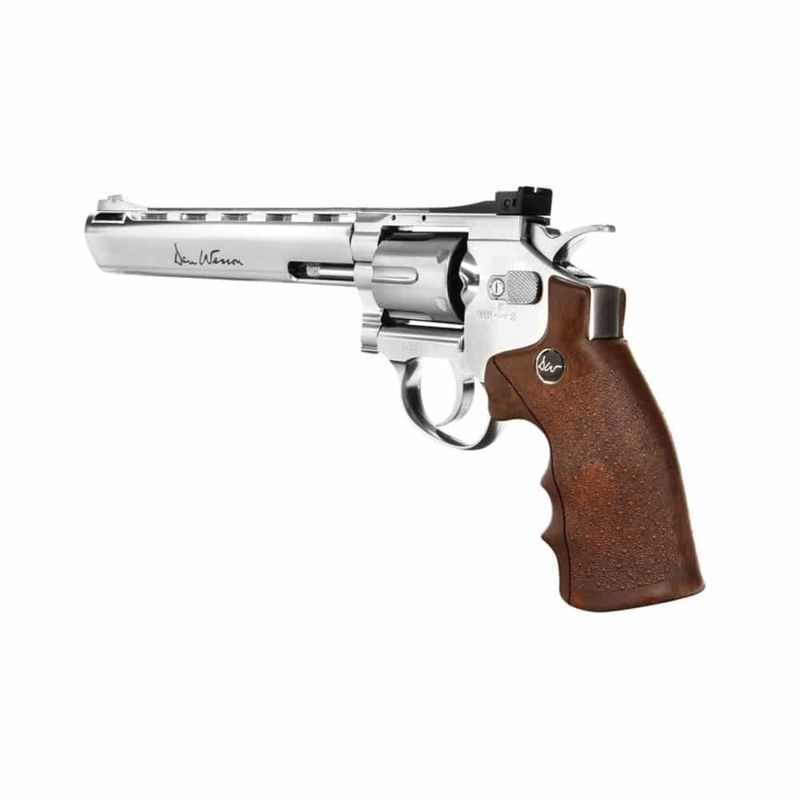 revolver-dan-wesson-8''-cromado-co2-4,5mm-metal-kit