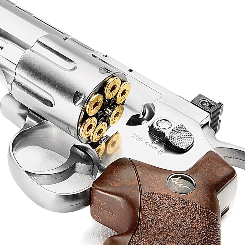 revolver-dan-wesson-8''-cromado-co2-4,5mm-metal-kit