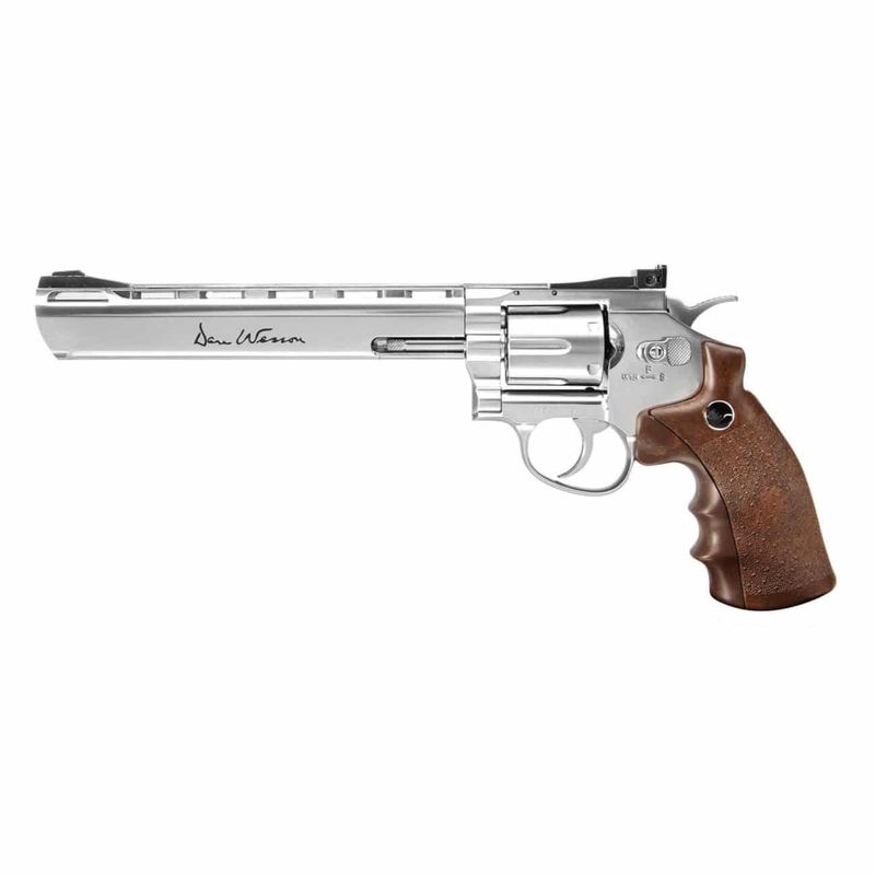 revolver-dan-wesson-8''-cromado-co2-4,5mm-metal-kit