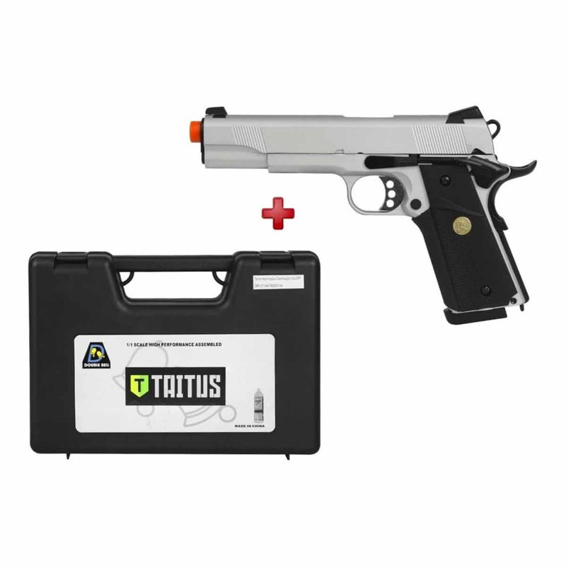 pistola-airsoft-1911-silver-double-bell-gbb-blowback-metal-kit-coldre