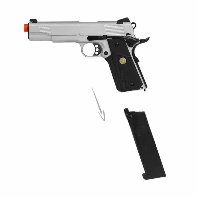 pistola-airsoft-1911-silver-double-bell-gbb-blowback-metal