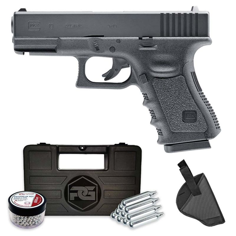 pistola-glock-19-umarex-co2-airgun-4.5mm-nbb-metal-+-coldre