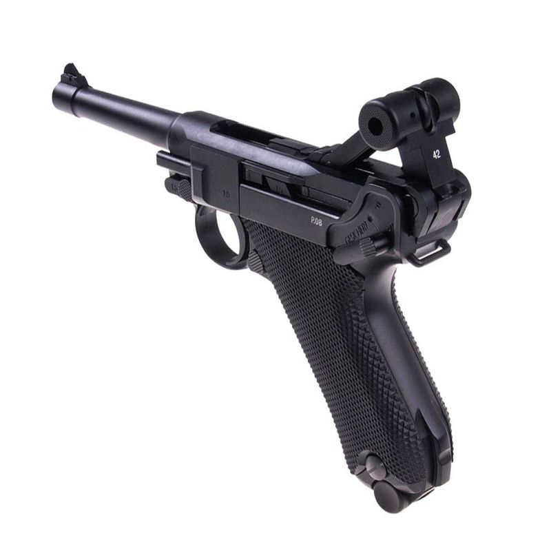 pistola-airgun-luger-p08-blowback-co2-4,5mm-kwc-kit