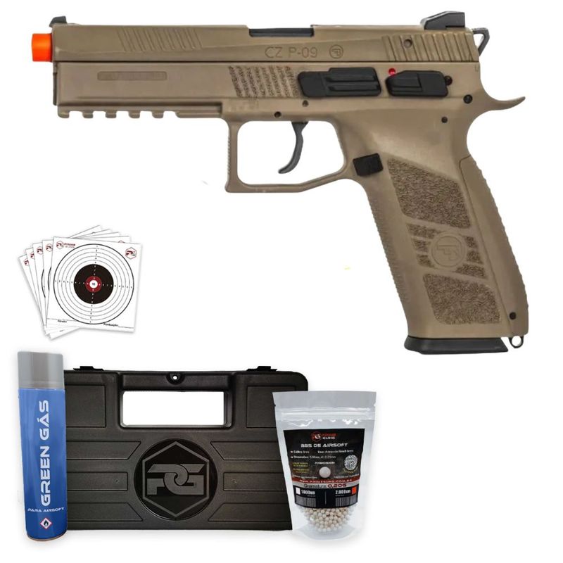 pistola-de-airsoft-cz-p-09-gbb-fde-blowback-6mm-polimero-kit
