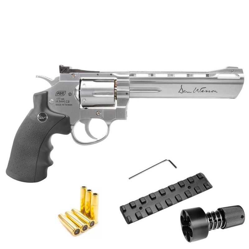 revolver-dan-wesson-6''-chumbinho-co2-4,5mm-metal-super-kit