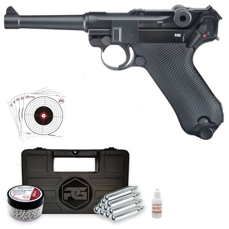 pistola-airgun-luger-p-08-blowback-co2-4,5mm-umarex-metal