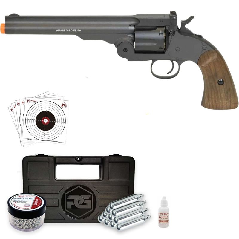 revolver-airgun-rossi-cowboy-4,5mm-schofield-co2-metal