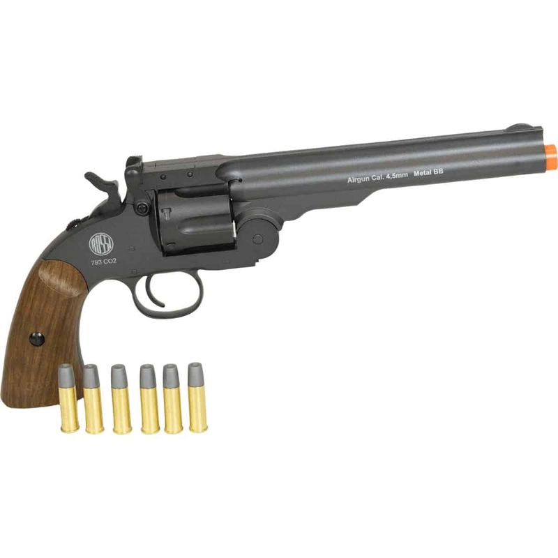 revolver-airgun-rossi-cowboy-4,5mm-schofield-co2-metal