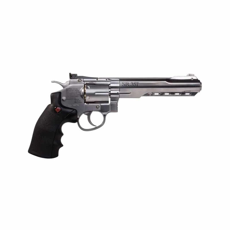 revolver-crosman-sr357-cromado-co2-metal-4,5mm-+-case-gripho
