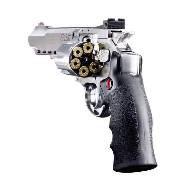 revolver-crosman-sr357-cromado-co2-metal-4,5mm-+-case-gripho