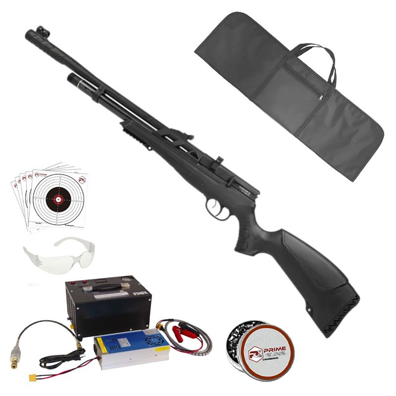 carabina-beeman-1320-pcp-polimero-black-kit-compressor